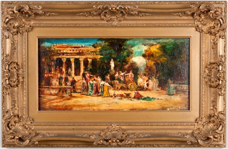 Monticelli - A Fête at Herculanum, 48.1.5