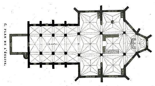 Montiéramey plan église 00067