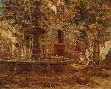 Monticelli - painting, circa 1871, 2154 (MK)