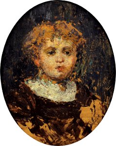 Monticelli - Portrait d'enfant, lot.165 (cropped)