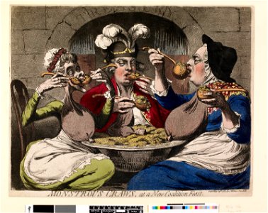 Monstrous craws, at a new coalition feast (BM 1868,0808.10314 2)