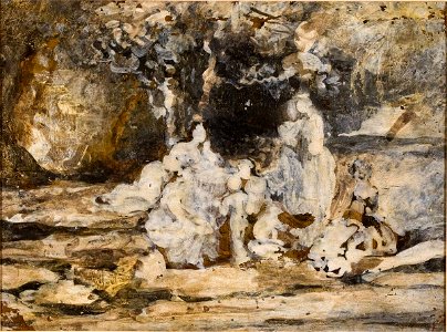 Monticelli - Gezelschap, second half 19th century, KM 108.442