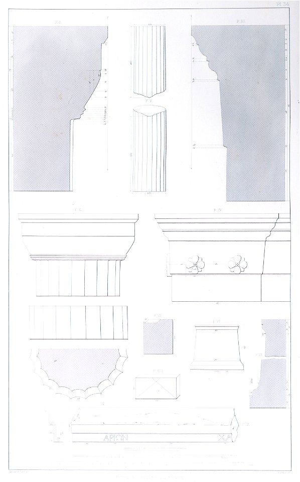 Monument antique de Messène (3) - Blouet Guillaume-abel - 1831