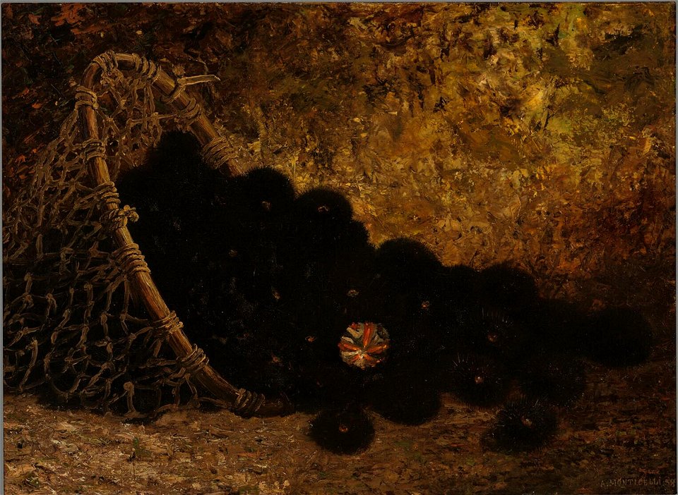 Monticelli - Oursins, 1858, 1546 (MK)