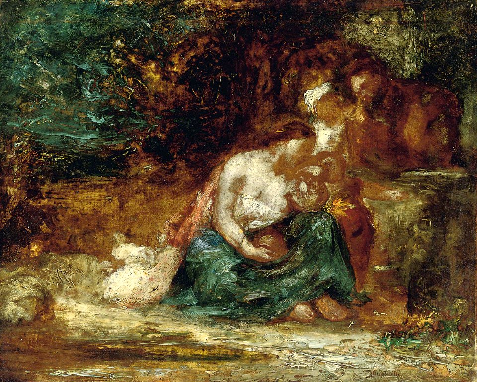 Monticelli - A family resting in a landscape, 5488724