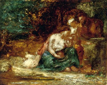 Monticelli - A family resting in a landscape, 5488724