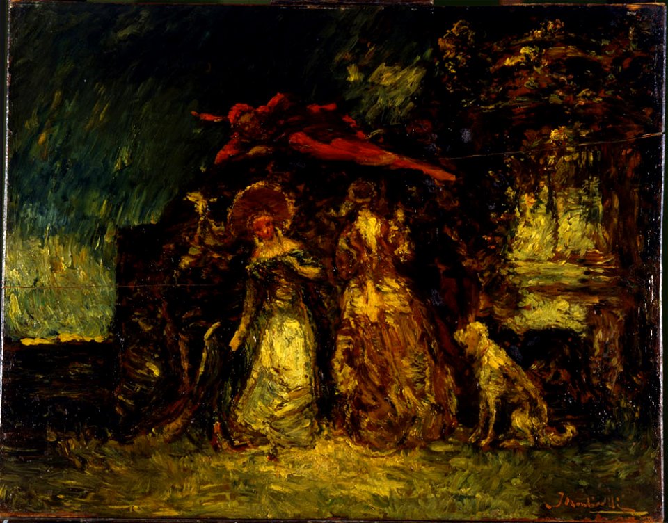 Monticelli - Mefisto, 1880, 1861