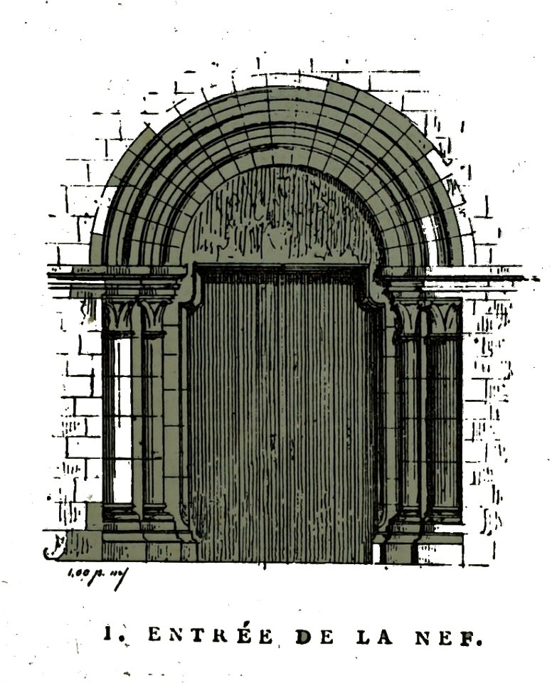 Montiéramey entré latérale Fichot 00063