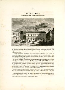 Mont-Dore - Fonds Ancely - B315556101 A BERTHIER 139