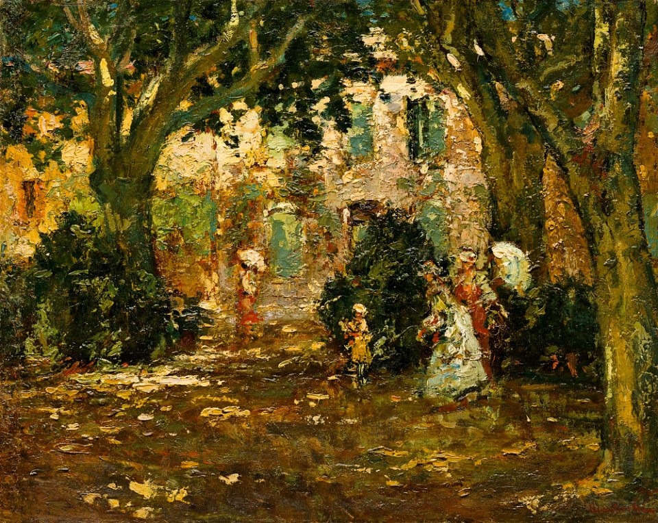 Monticelli - WOMEN IN A GARDEN, Lot 101
