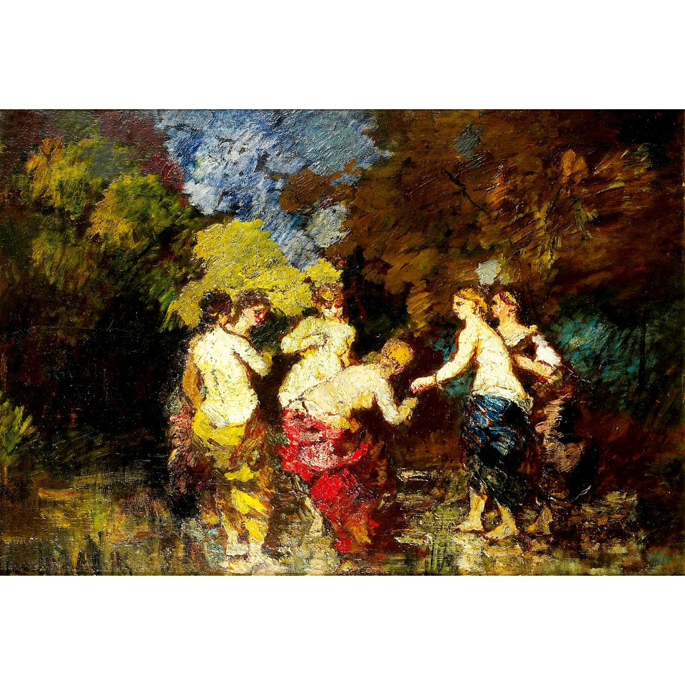 Monticelli - Six baigneuses, lot.33