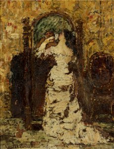Monticelli - Preparing for the soiree, lot.70 (cropped)