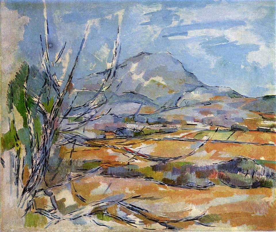 Montagne Sainte-Victoire, par Paul Cézanne 106
