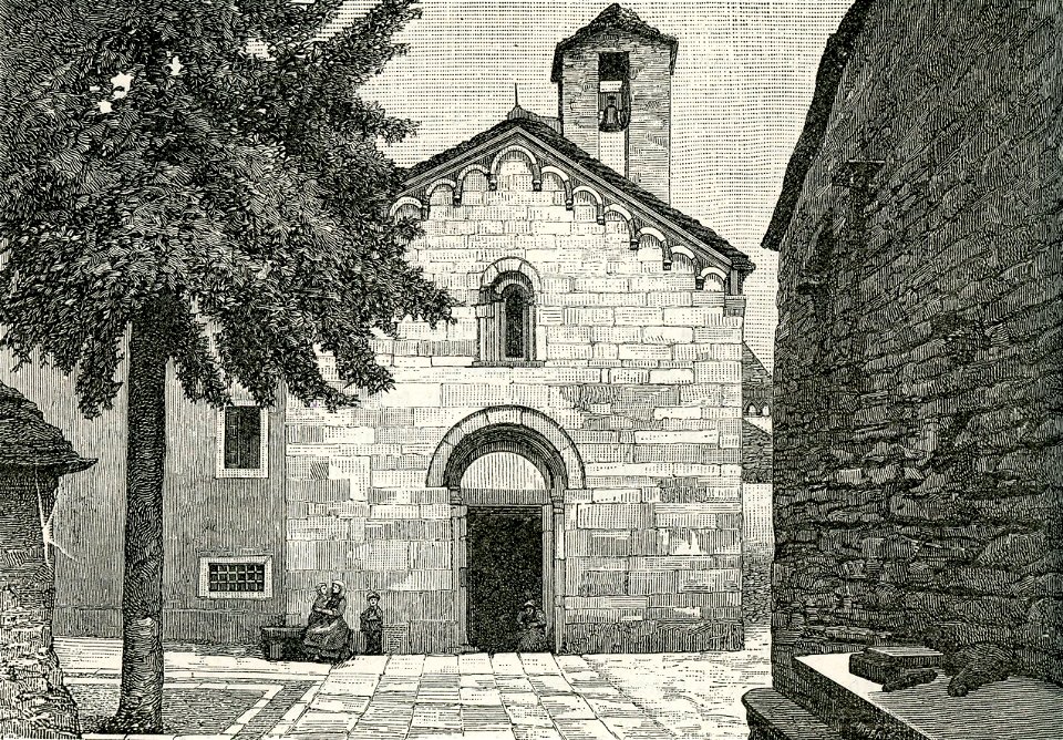 Montorfano facciata della chiesa di San Giovanni