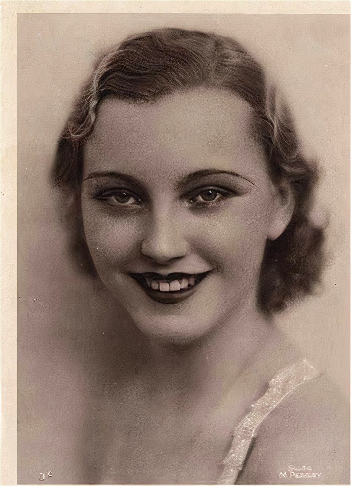 Miss Denmark and Miss Europe 1932 Aase Clausen