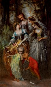 Monticelli - The Empress Eugénie and her attendants, 5287759