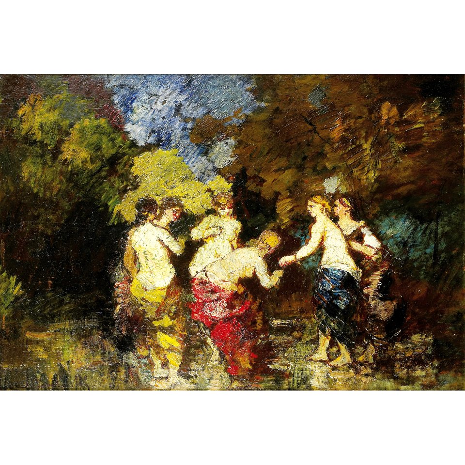 Monticelli - Six baigneuses, lot.136