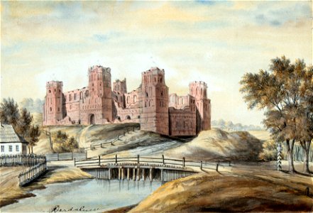 Mirski zamak. Мірскі замак (N. Orda, 1864-76)