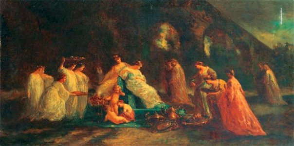 Monticelli - scène de parc, lot.42 (cropped)