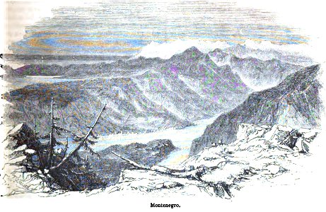 Montenegro. George Dodd. Pictorial history of the Russian war 1854-5-6