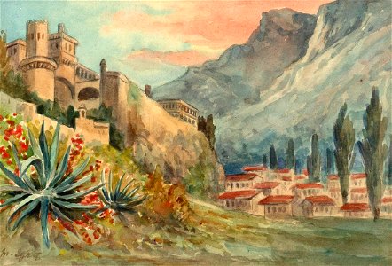 Minnie Izett - Monte Carlo - Sarjeant Gallery