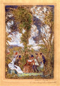 Minnetuin, James Ensor, MSK Gent, 1998-B-61-3 (T61)