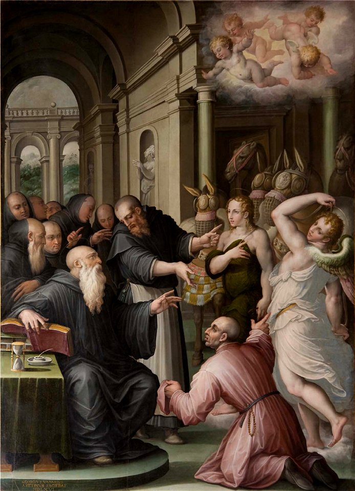 Miracolo-di-San-Benedetto-Vasari