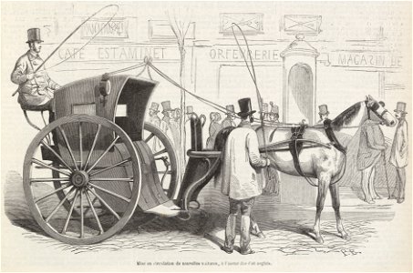 Mise en circulation de nouvelles voitures, à l'instar des Cab anglais