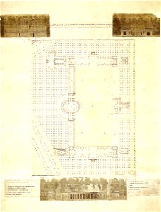 Grandjean de Montigny - Projeto não identificado para a cidade de Paris, França