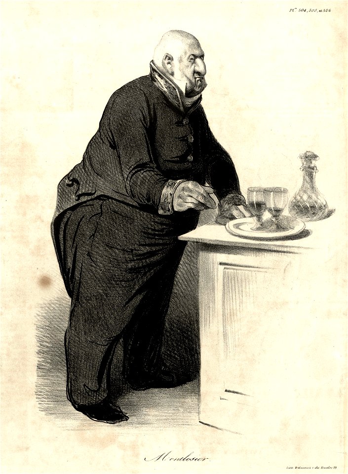 Montlosier par Daumier