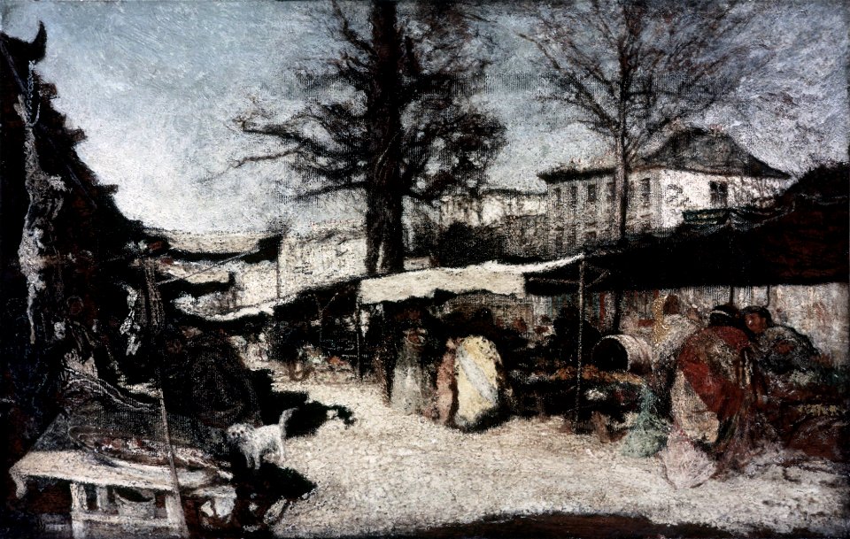 Monticelli - Der Basar in Marseille, obj00077074