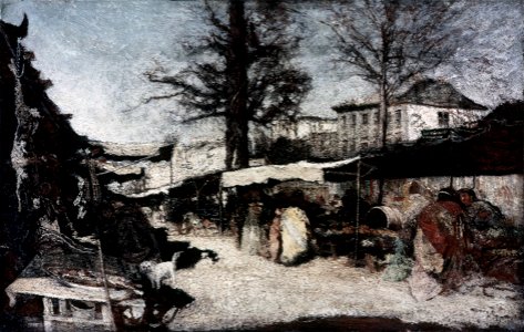 Monticelli - Der Basar in Marseille, obj00077074