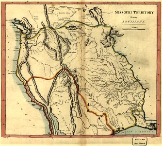 Missouri territory formerly Louisiana. LOC 2001620467