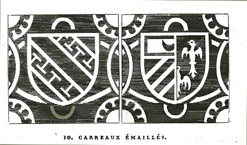 Montreuil carreaux vernissés Lemercier Champagne 00086