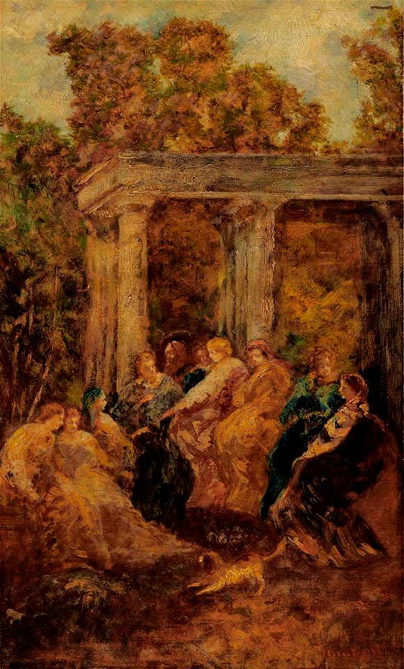 Monticelli - Fête Galante (A Splendid Party), 1952.123