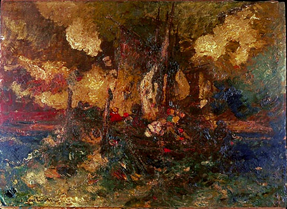 Monticelli - La Pêche à la torche, vers 1870, 1962.87