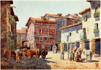 Miranda del Ebro - a corner in the town