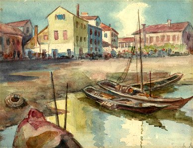 Minnie Izett - Naples - Sarjeant Gallery