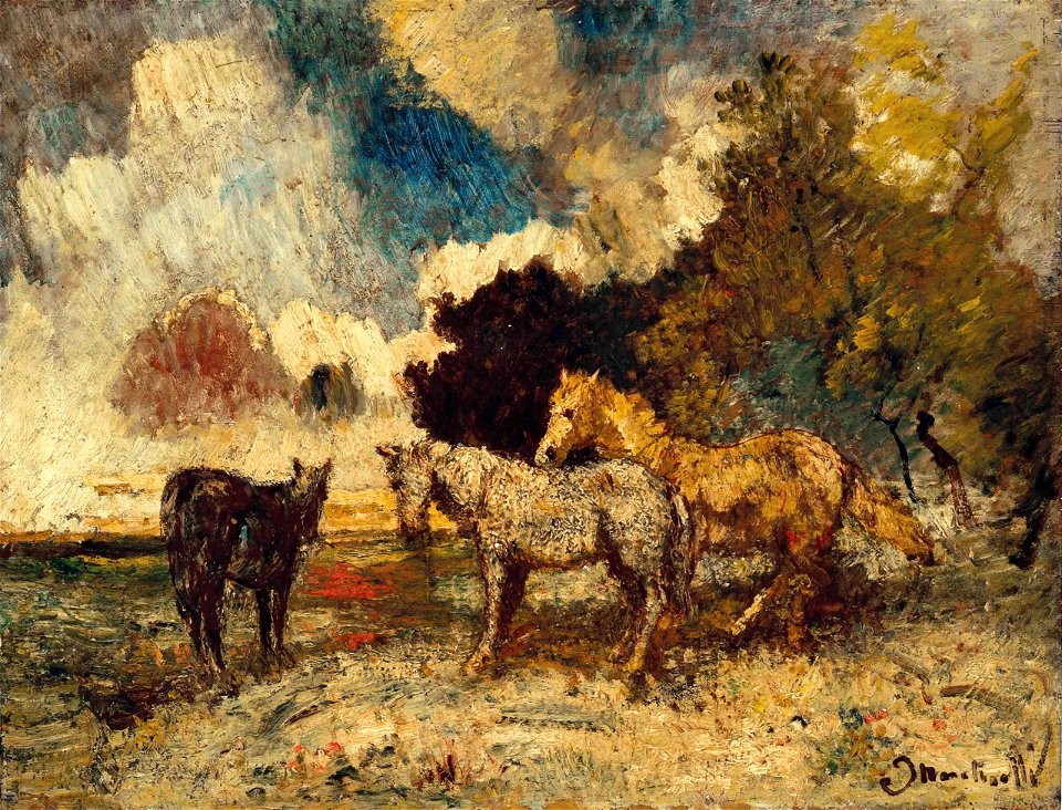 Monticelli - Les trois chevaux, 5694299