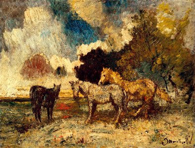 Monticelli - Les trois chevaux, 5694299