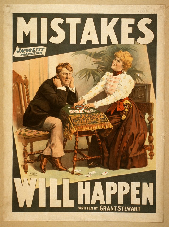 Mistakes will happen written by Grant Stewart. LCCN2014636346
