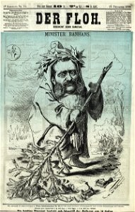 Minister Banhans - Carl Edler von Stur - Der Floh, 1873