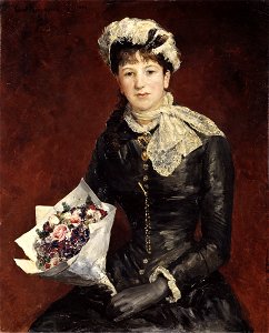 Miss Anna Bagge, née Heyman (Ernst Josephson) - Nationalmuseum - 23323