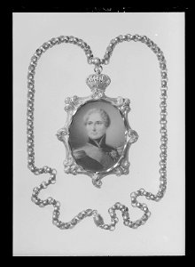 Miniatyrporträtt Karl XIV Johan - Livrustkammaren - 52625