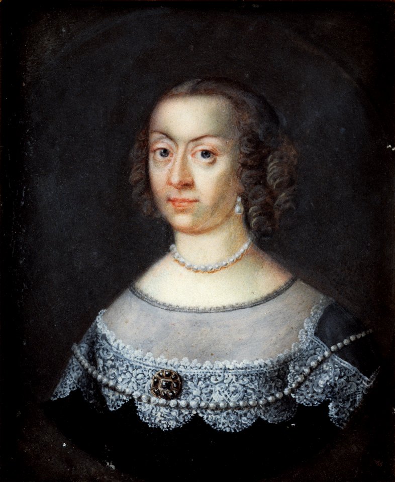 Miniatyrporträtt Katarina av Sverige - Livrustkammaren - 64577