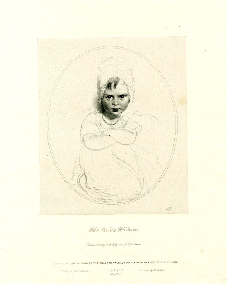 Miss Cecilia Siddons (BM 1839,0713.14)