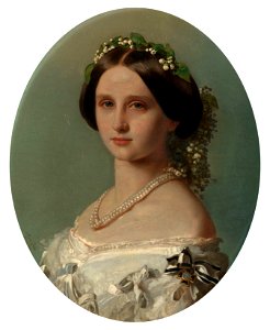Minna Pfüller (1824-1907) - Princess Louise of Prussia, Grand Duchess of Baden (1838-1923) - RCIN 403677 - Royal Collection