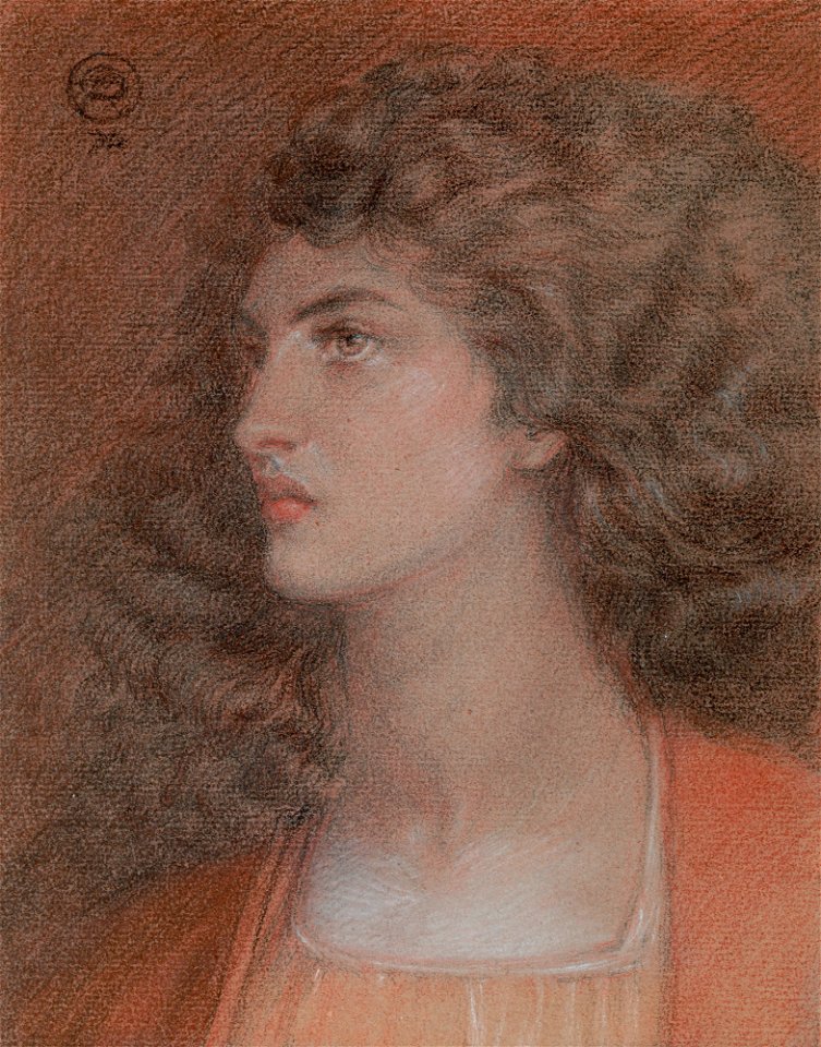 Miss Herbert, by Dante Gabriel Rossetti