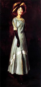 Miss Kaji Waki 1909 Robert Henri
