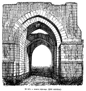 Montréal (89) - porte-d'en-bas